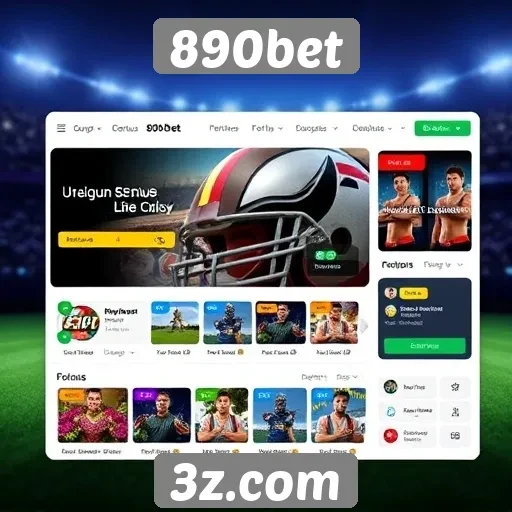 Interface do usuário e experiência no 890bet